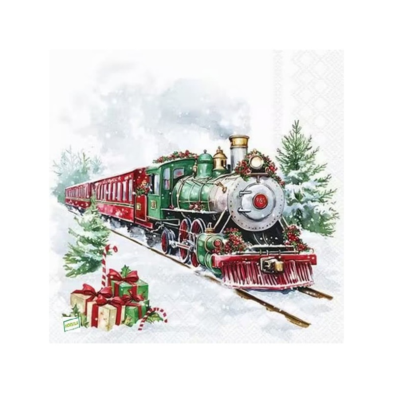 1 serviette papier Noêl - 108