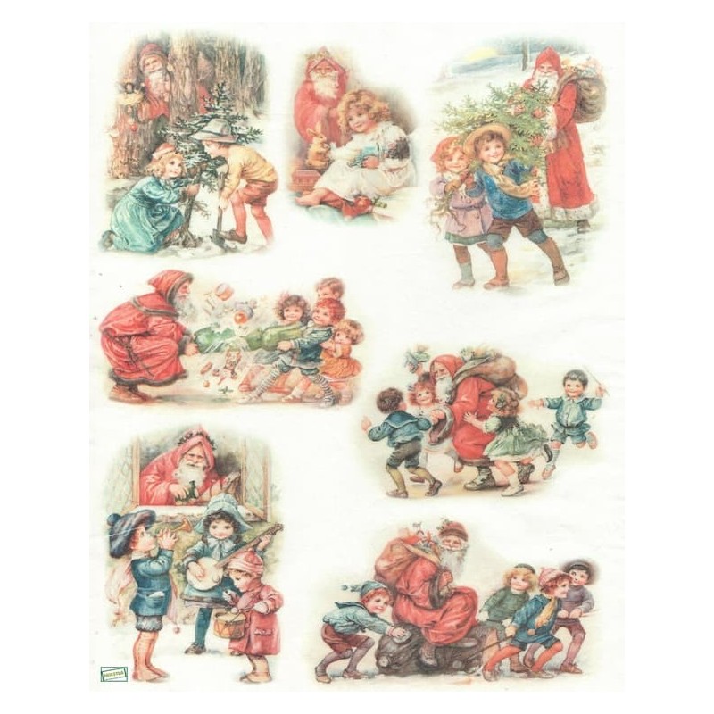 loisirs créatifs,Noël,Ambiance Noël,hiver,neige,découpage,serviettage,sapin,Ambiance Magique et Féérique,fêtes,serviettes papier