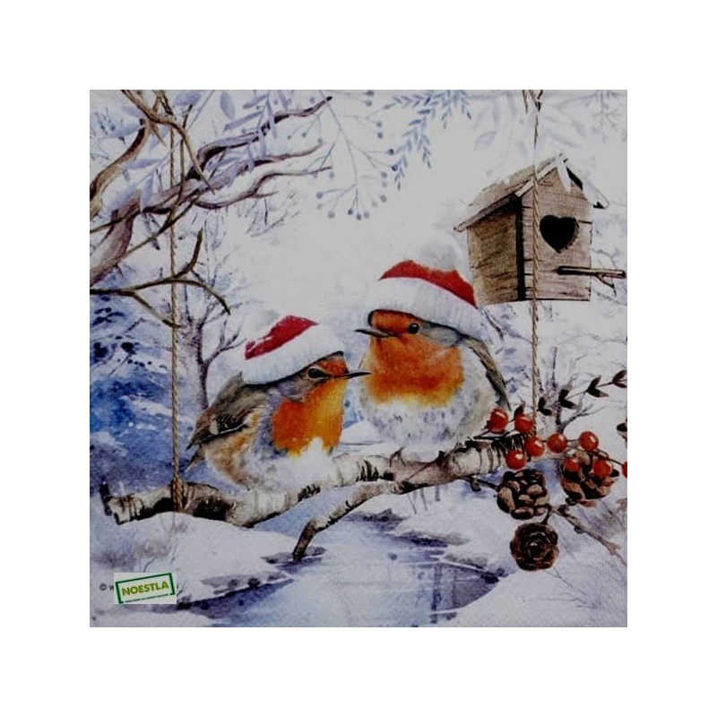 1 serviette rouge gorges -75