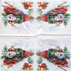 1 serviette papier Noêl - 108