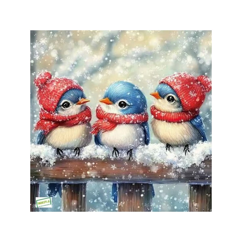 1serviette papier Oiseaux-156