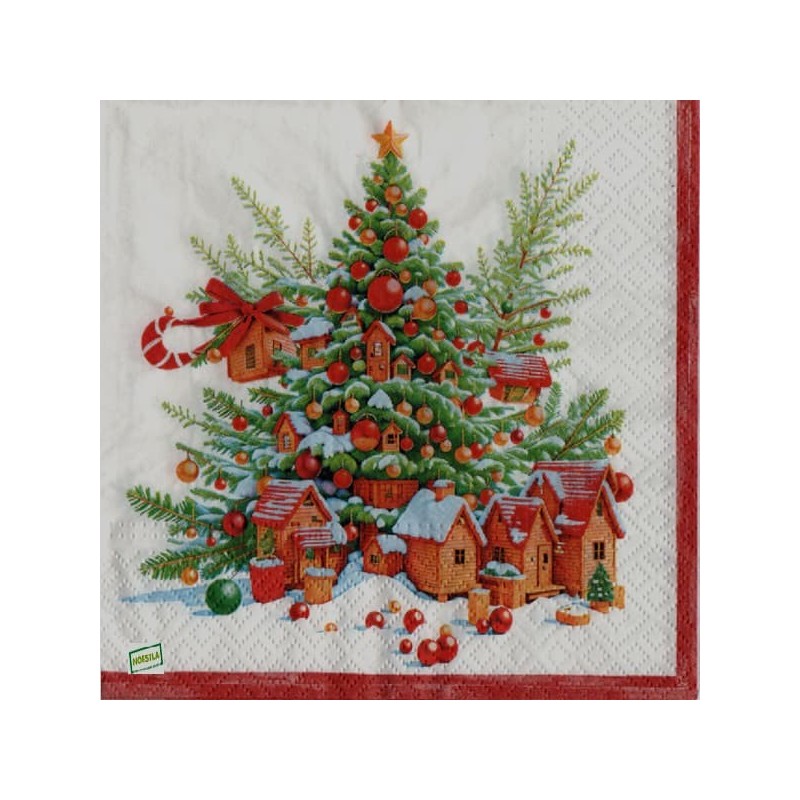 1 serviette papier Noêl - 66