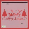1 Grand Pochoir - NOEL -N7 Loisirs créatifs