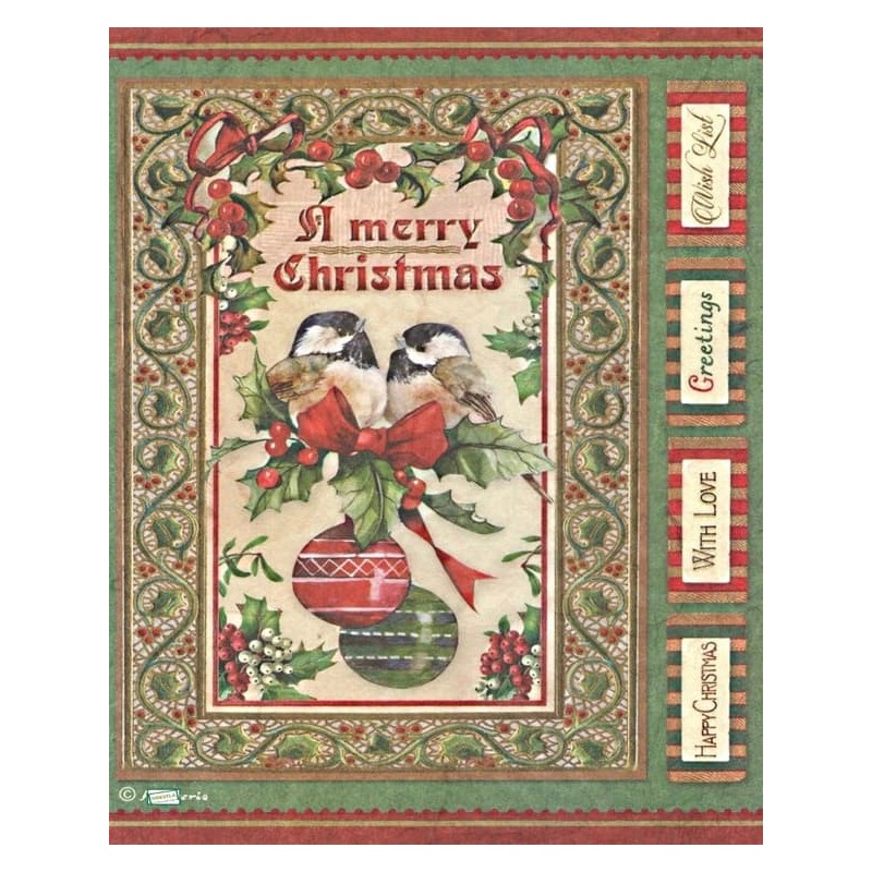 1 papier de riz Noêl-STA2