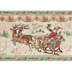 1 papier de riz Noêl-STA3