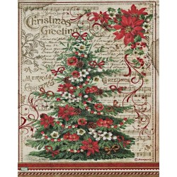 1 papier de riz Noêl-STA4