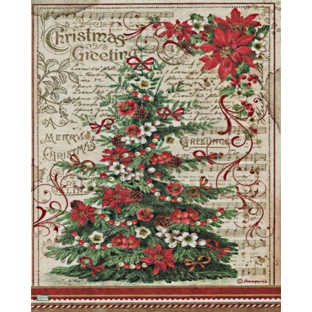 1 papier de riz Noêl-STA4