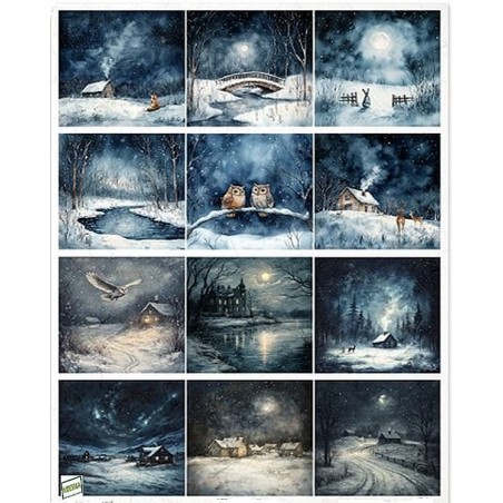 1papier de riz Animaux -R2662