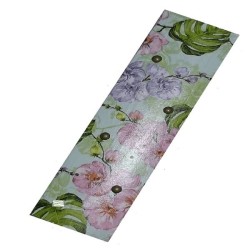 Accroche clefs Orchidés serviettage