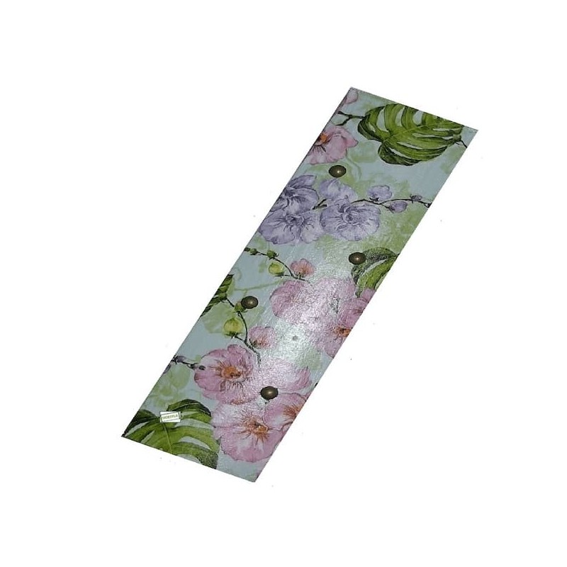 Accroche clefs Orchidés serviettage