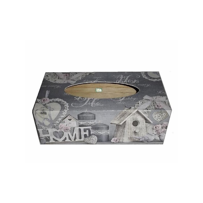 Boite Mouchoirs Vintage serviettage