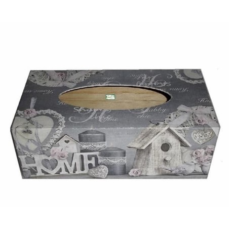 Boite Mouchoirs Vintage serviettage