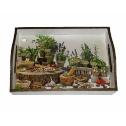 plateau bois CUISINE serviettage