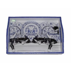 plateau bois Châtons serviettage