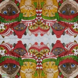 1serviette papier Chats-54