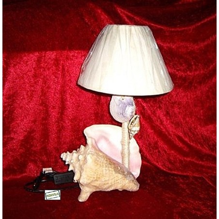 Lampe en bois flotté