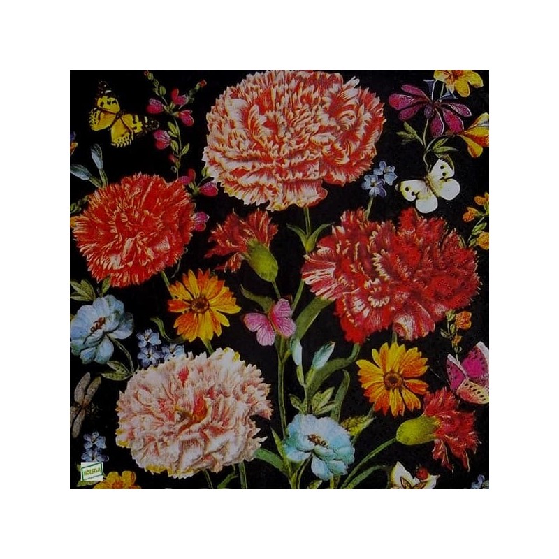 1 serviette Mix de Fleurs -53