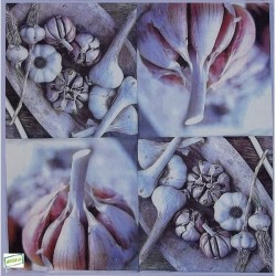 1serviette papier L' Ail -42