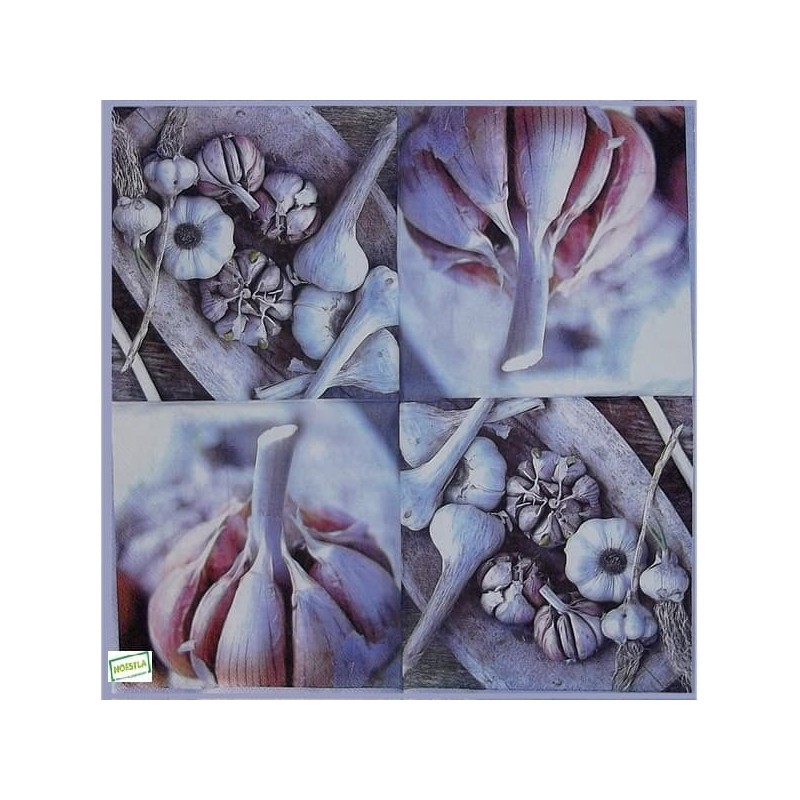 1serviette papier L' Ail -42
