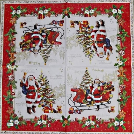 1 serviette papier Noêl - 118