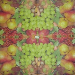 1serviette papier Fruits-54