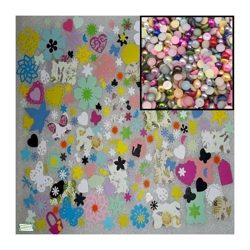 600 pièces papier + perles-4