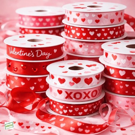 24 mètres Rubans Saint Valentin