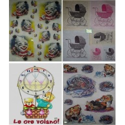 4GRANDS papiers riz Enfants-X2