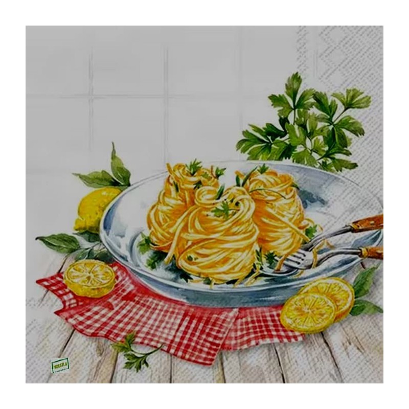 1 serviette Les pâtes -15