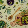 1serviette papier Olives-66