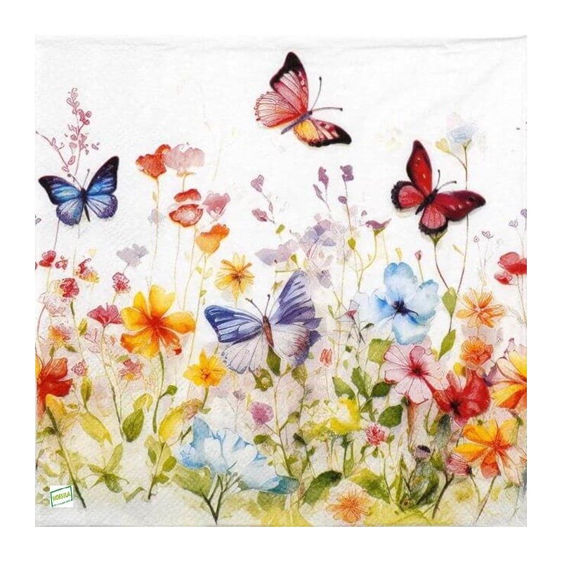 1 serviette Mix de Fleurs -55