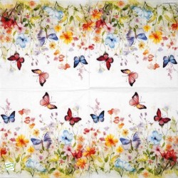 1 serviette Mix de Fleurs -55