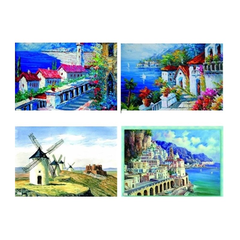 4GRANDS papiers riz Paysage-X30