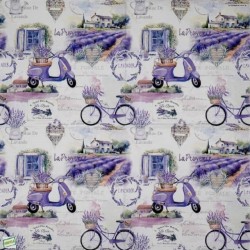 1 serviette papier Lavande -75