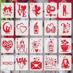 20 Pochoirs Saint Valentin-1