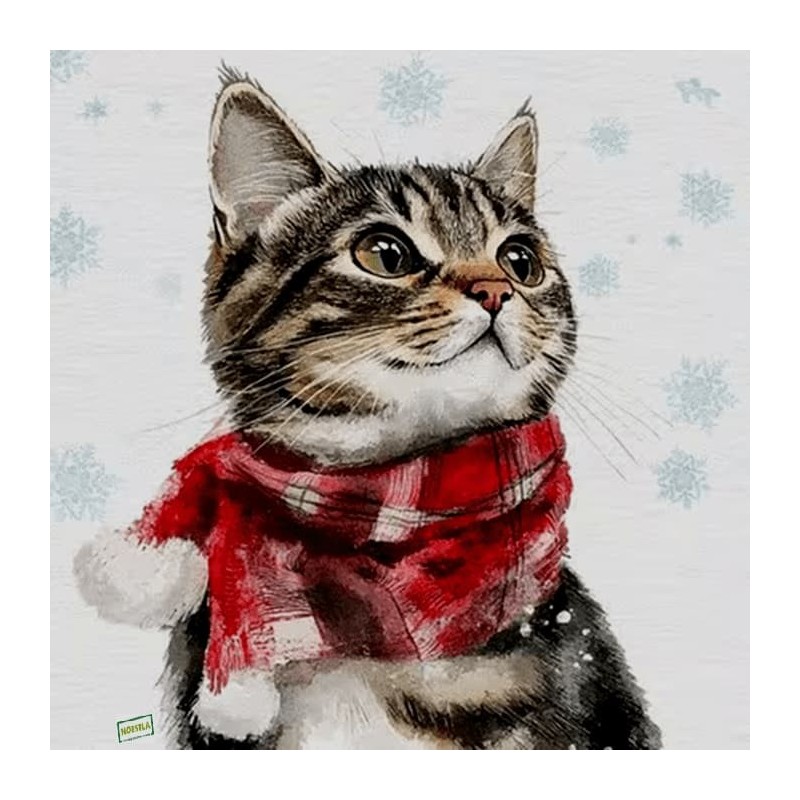 1serviette papier Chat-97