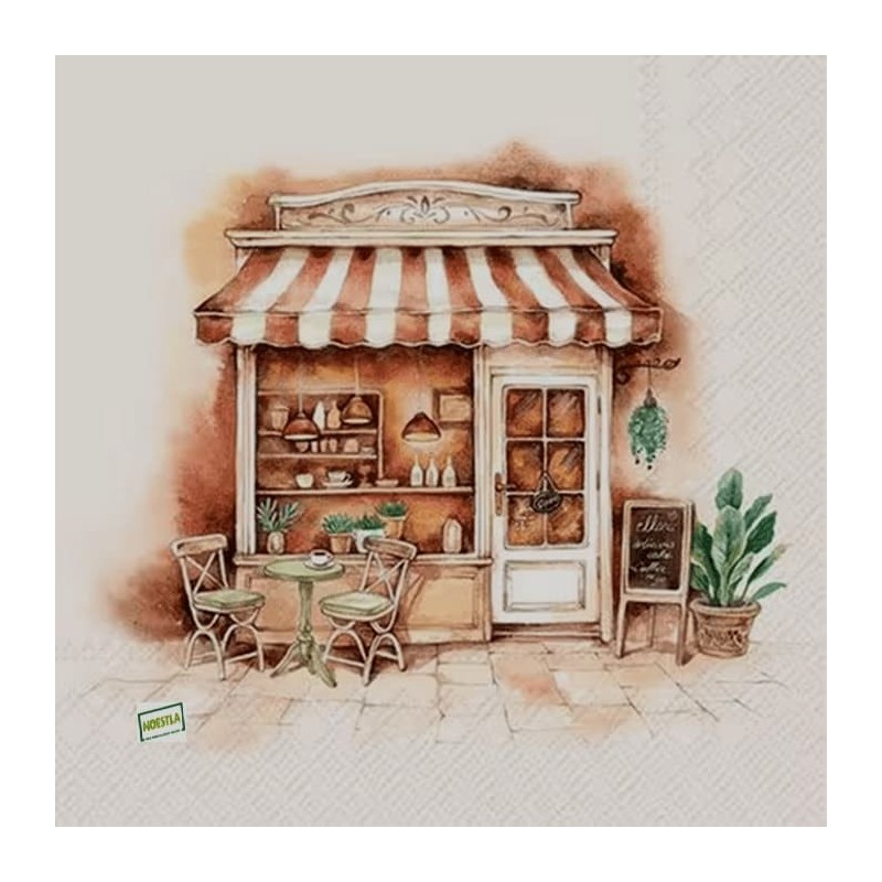 1 serviette papier Nature -57