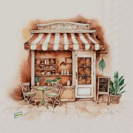 1 serviette papier Nature -57