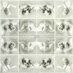 1serviette papier Anges-12