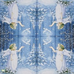 1serviette papier Anges-17