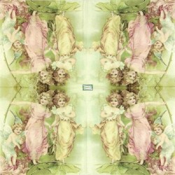 1serviette papier Anges-23