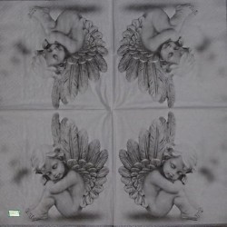 1serviette papier Anges-24