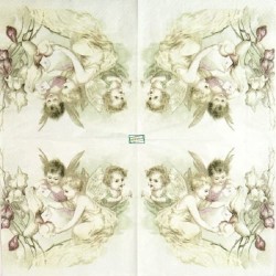 1serviette papier Anges-25