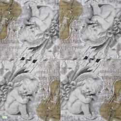 1serviette papier Anges-28