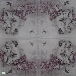 1serviette papier Anges-36