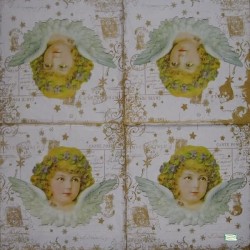 1serviette papier Anges-42