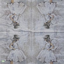 1serviette papier Anges-43