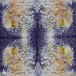 1serviette papier Anges-58