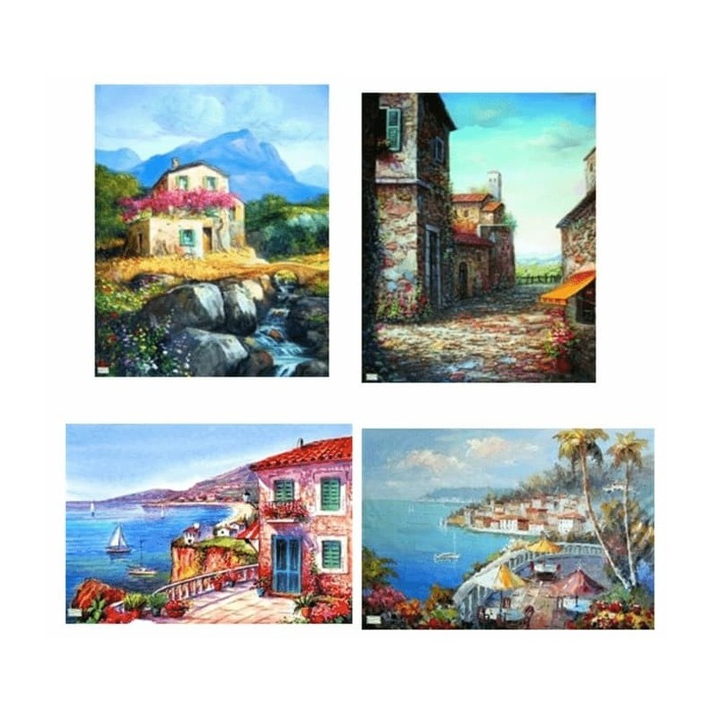 4GRANDS papiers riz Paysage-X33