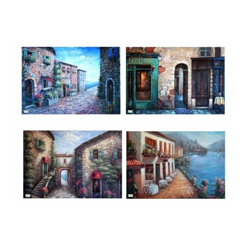 GRANDS papiers riz Paysage-X34